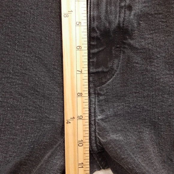 J.Crew Mens Flex Jeans Sz.34x30/Faded Black/Straight/Spandex Blend/Denim - Picture 9 of 12